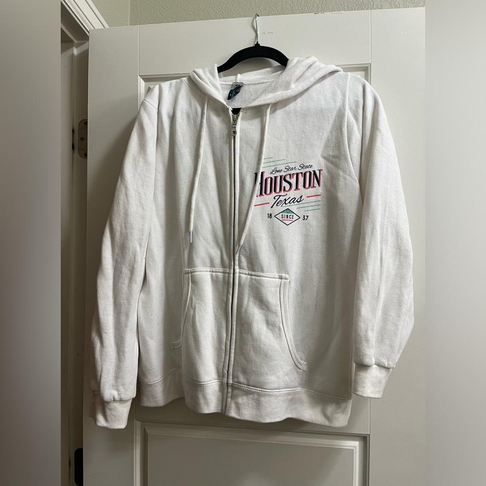 Houston Texas Zip-Up Hoodie